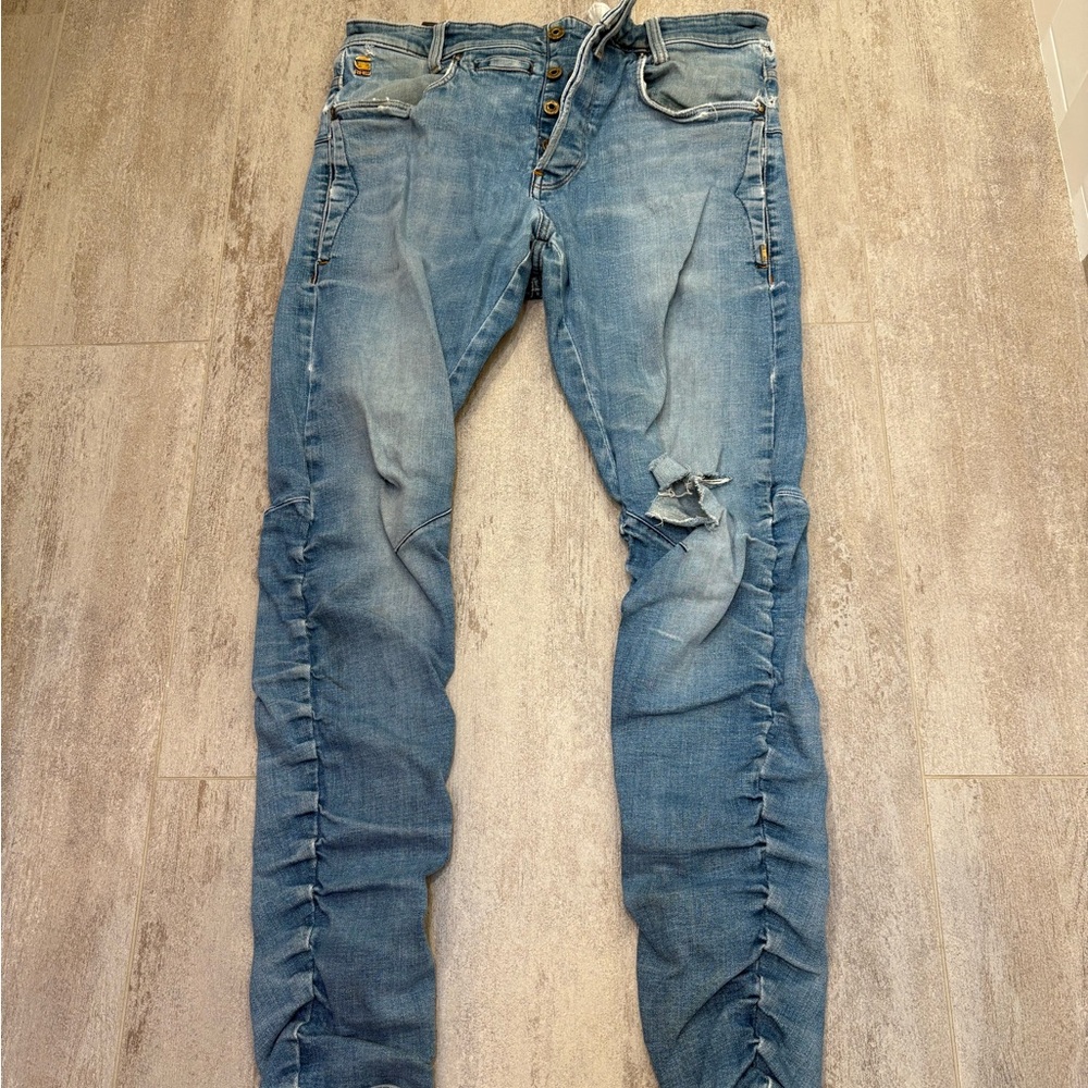 G-Star Raw Distressed Jeans